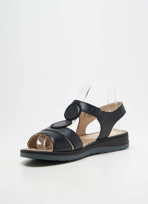 Sandale/Pantofi decupați negru CAPRICE femeie