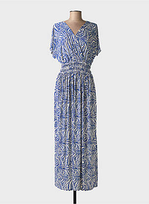 Rochie midi albastru ELENA Z femeie