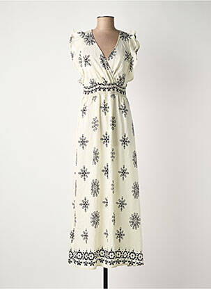 Rochie lungă bej ELENA Z femeie