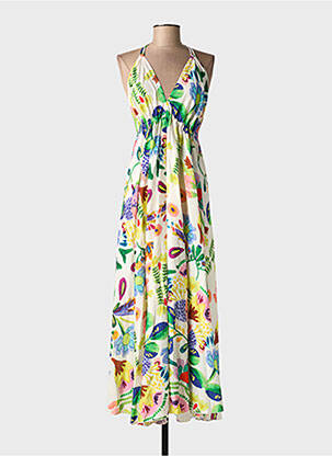 Rochie lungă galben KILKY femeie