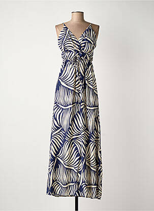 Rochie lungă albastru OU FASHION femeie