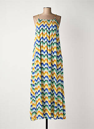 Rochie lungă albastru ROSA FASHION femeie