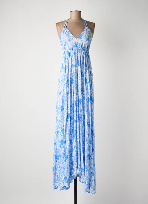 Rochie lungă albastru ROSA FASHION femeie