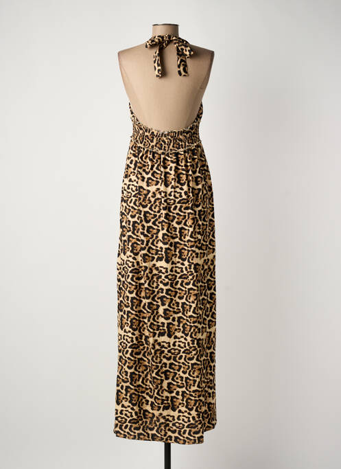 Rochie lungă maro ELENA Z femeie