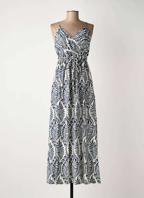 Rochie lungă albastru ELENA Z femeie