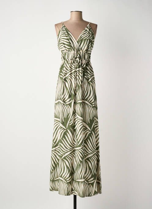 Rochie lungă verde OU FASHION femeie