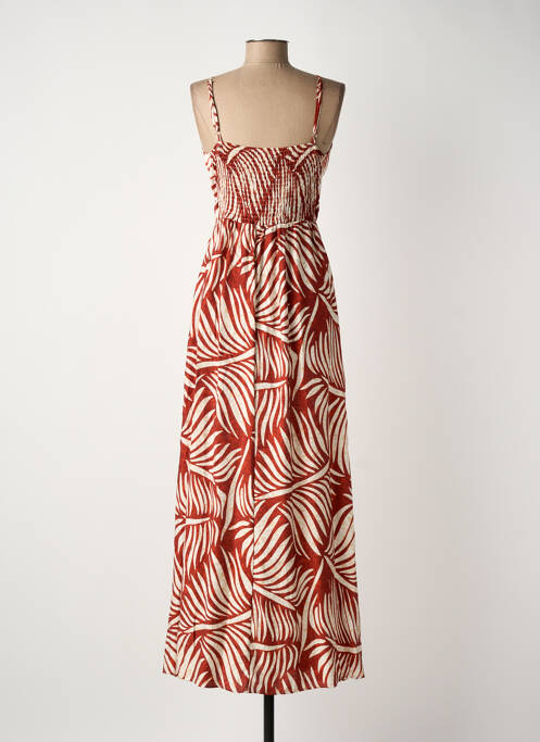 Rochie lungă portocaliu OU FASHION femeie