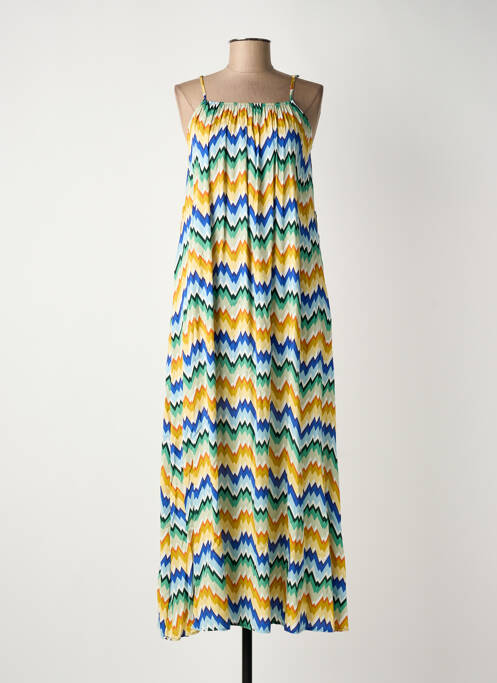 Rochie lungă albastru ROSA FASHION femeie