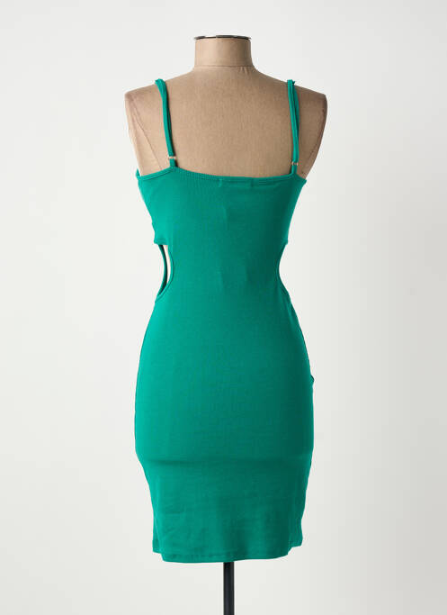 Rochie scurtă verde FASHION femeie