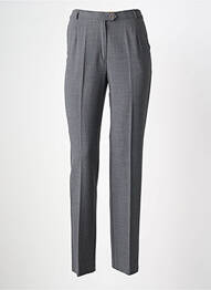 Pantalon slim buzunare talie înaltă gri FRANK WALDER femme