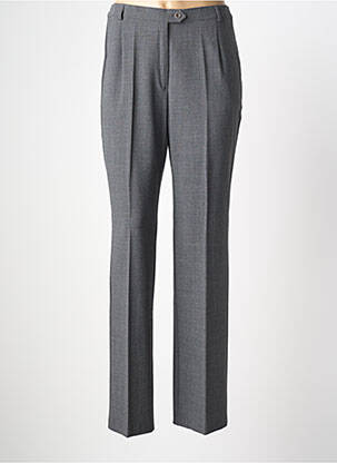 Pantalon slim talie înaltă talie înaltă gri FRANK WALDER femeie