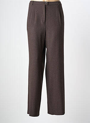 Pantalon drept maro KARTING femeie