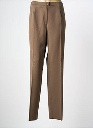 Pantalon drept maro KARTING femeie