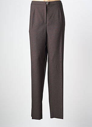 Pantalon drept maro KARTING femeie