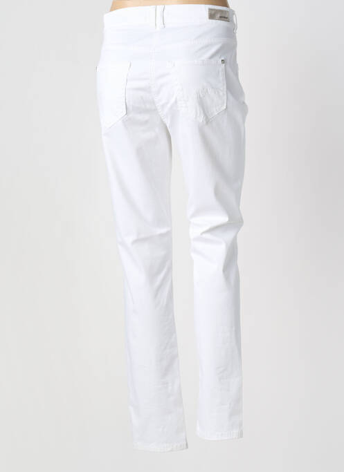 Pantalon slim alb GARDEUR femeie