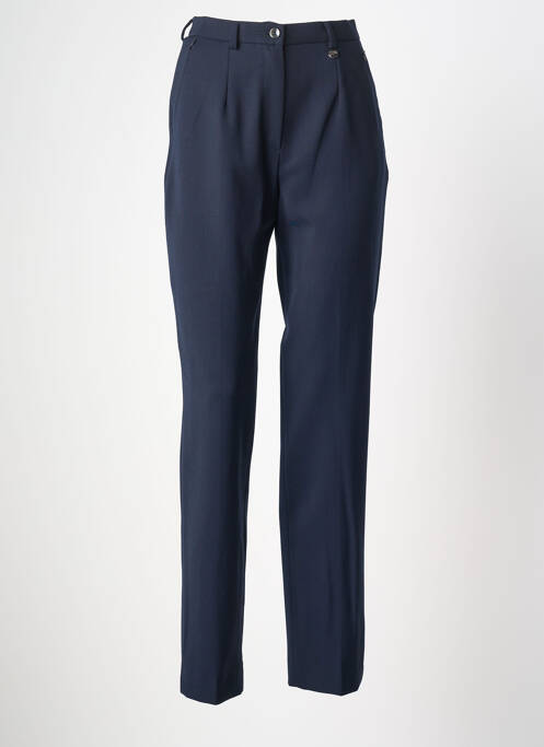 Pantalon slim albastru BRUNO SAINT HILAIRE femeie