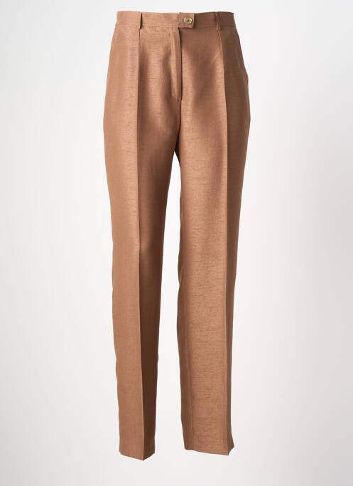 Pantalon slim maro NONET femeie