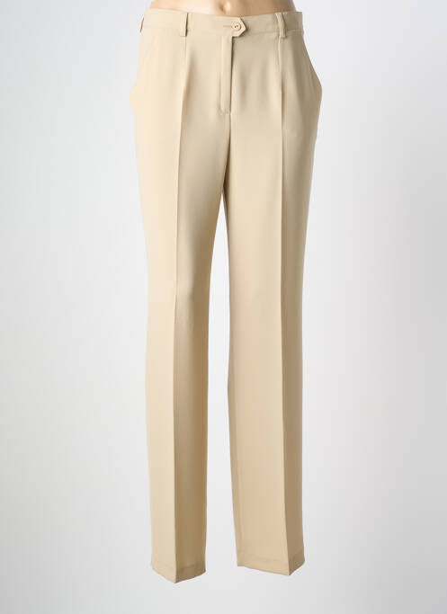Pantalon slim bej LUCIA femeie