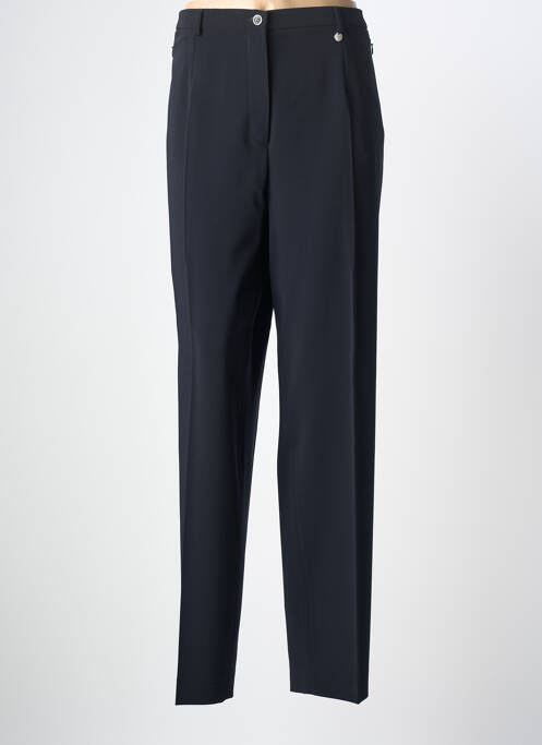 Pantalon drept negru BRUNO SAINT HILAIRE femeie