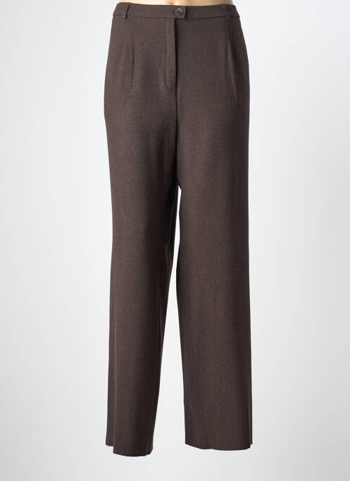 Pantalon drept maro KARTING femeie