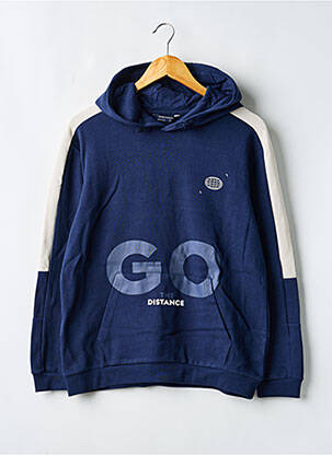 Hanorac cu glugă albastru NUKUTAVAKE băiat