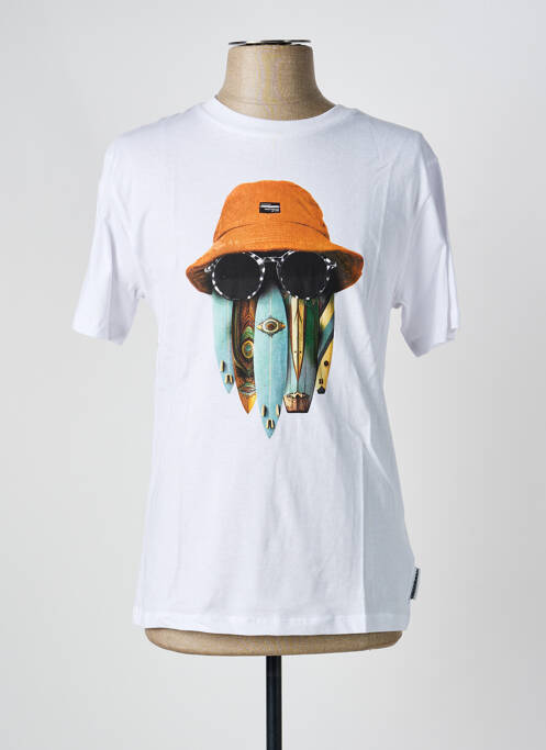 Tricou alb LE TEMPS DES CERISES băiat