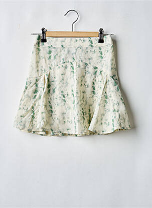 Fustă midi verde LE TEMPS DES CERISES fată