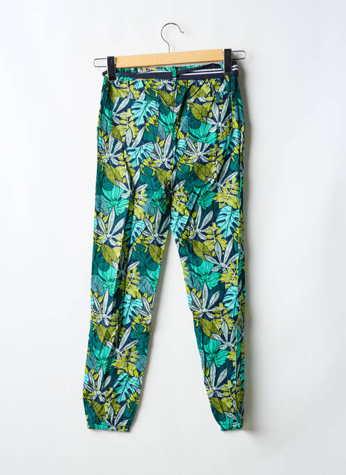 Pantalon slim verde BOBOLI fată