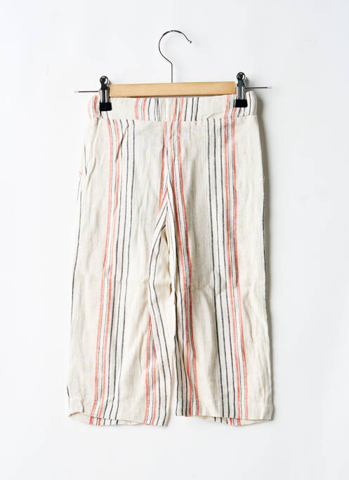 Pantalon drept bej LEVV LABEL fată