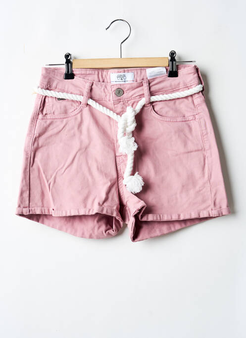 Șort roz LE TEMPS DES CERISES fată