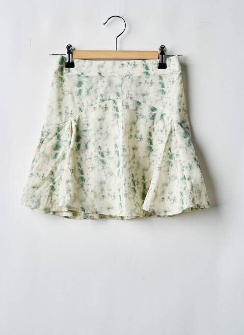 Fustă midi verde LE TEMPS DES CERISES fată