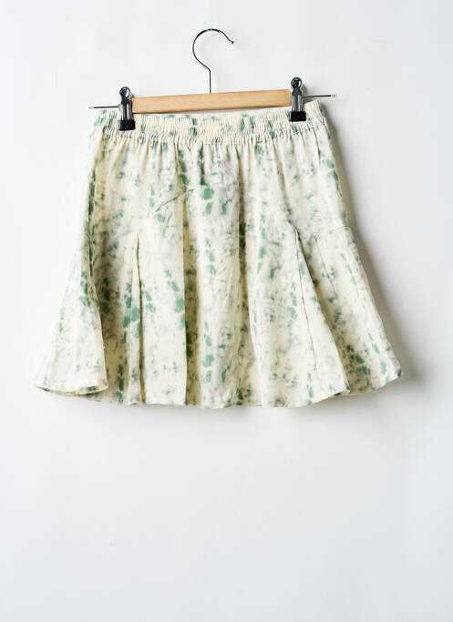 Fustă midi verde LE TEMPS DES CERISES fată