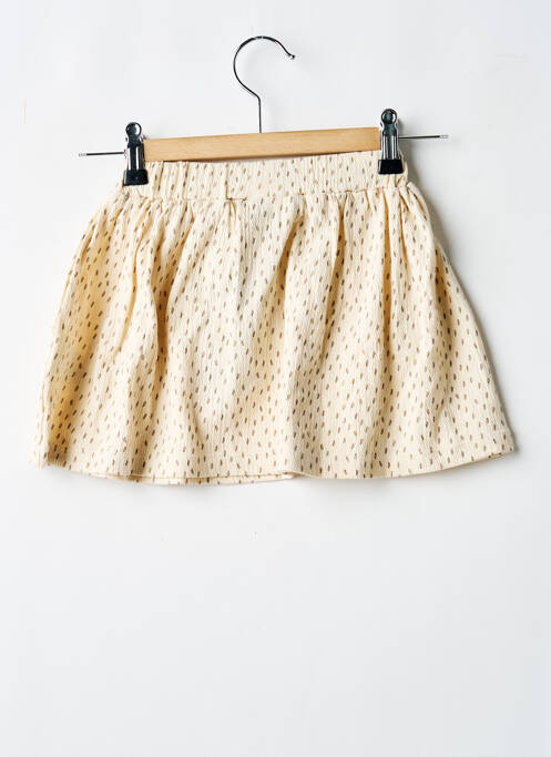 Fustă midi bej LEVV LABEL fată