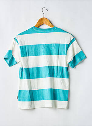 Tricou croială dreaptă mâneci scurte albastru TIFFOSI fată