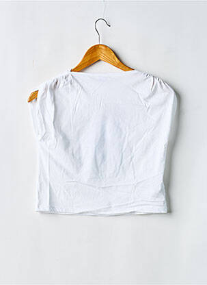 Tricou croială dreaptă mâneci scurte alb MAYORAL fată