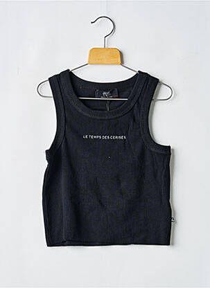 Top negru LE TEMPS DES CERISES fată