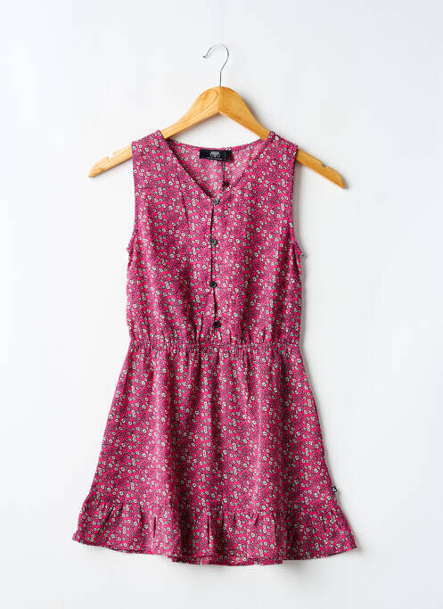 Rochie midi roz LE TEMPS DES CERISES fată