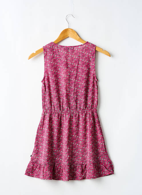 Rochie midi roz LE TEMPS DES CERISES fată