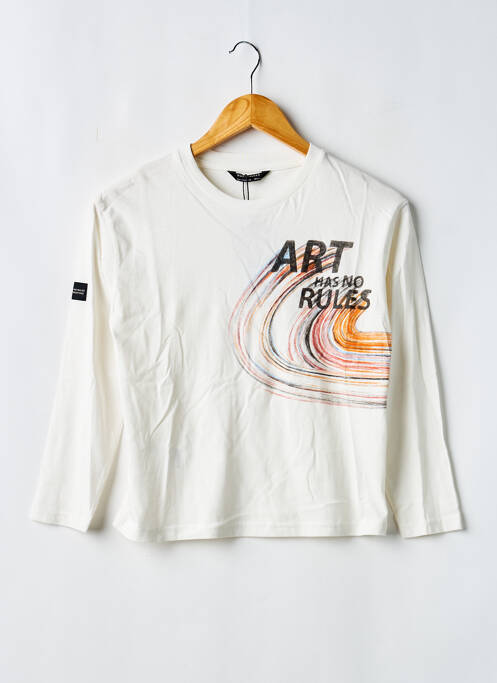 Tricou alb NUKUTAVAKE fată