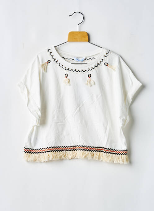 Top alb MAYORAL fată