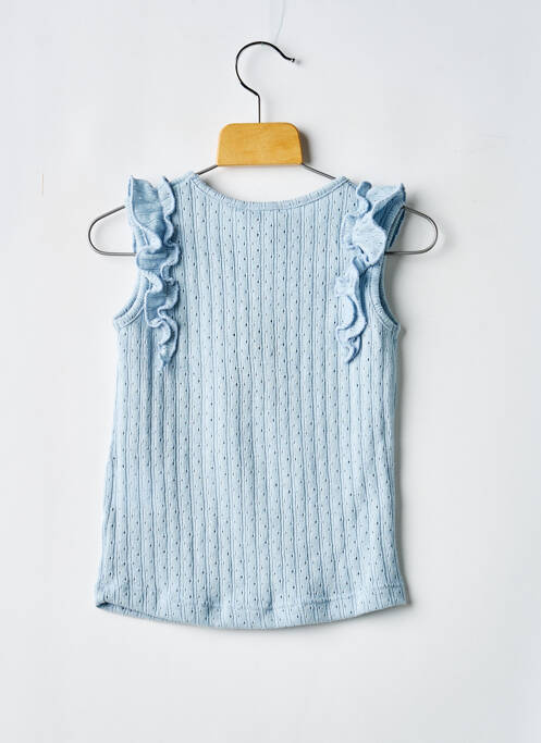 Top albastru LEVV LABEL fată