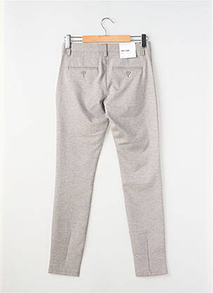 Pantalon chino elasticitate mărime normală gri ONLY & SONS bărbat