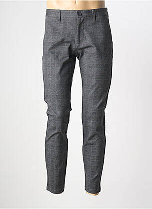 Pantalon chino elasticitate mărime normală gri ONLY & SONS bărbat