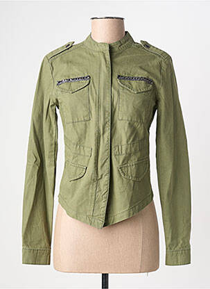 Jachete casual buzunare verde ONLY femeie