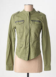 Jachete casual buzunare verde ONLY femeie