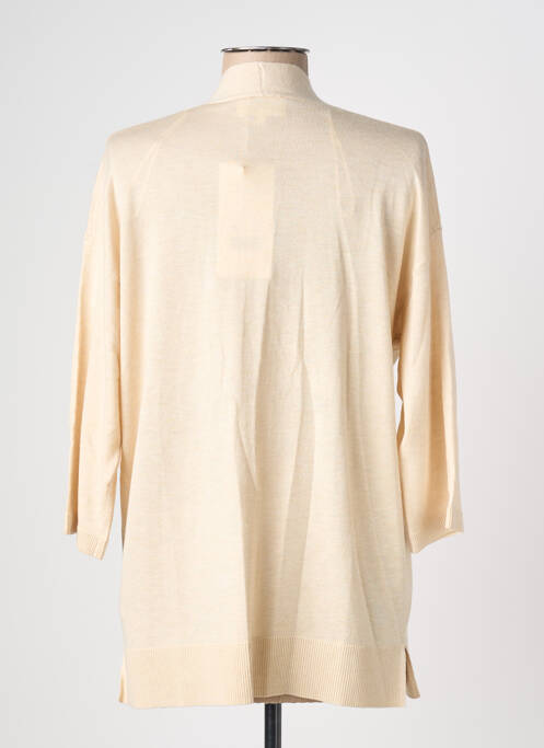 Vestă cu mâneci lungi bej GRACE & MILA femeie