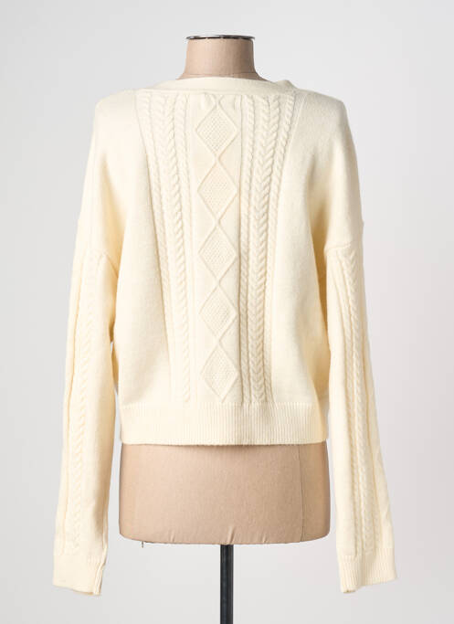 Vestă cu mâneci lungi bej ONLY femeie