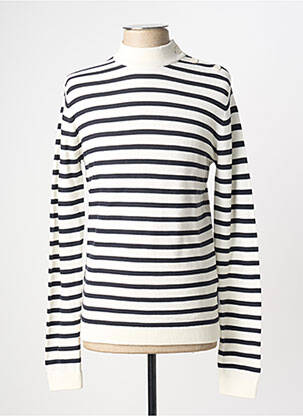 Pulover bej ONLY & SONS bărbat