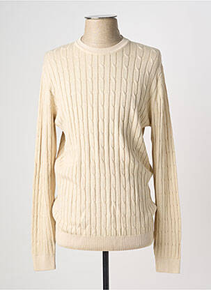 Pulover bej ONLY & SONS bărbat