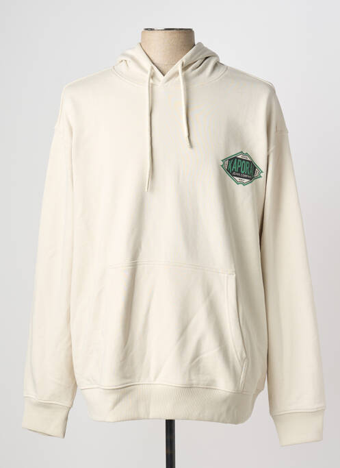 Hanorac cu glugă bej KAPORAL bărbat